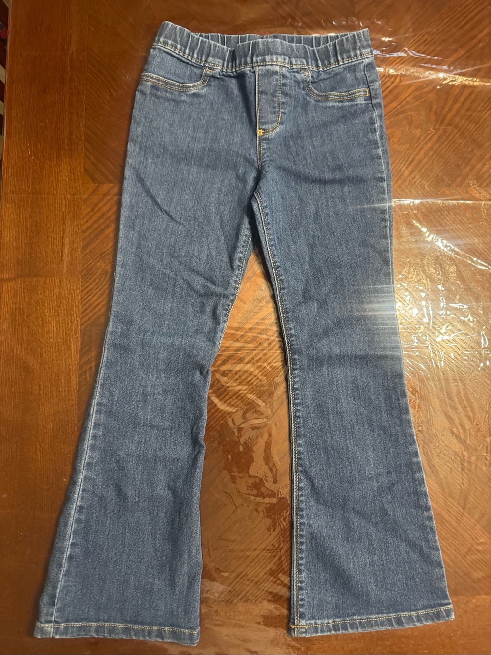 Carter's Women's Denim Flare Jeans in Blue
